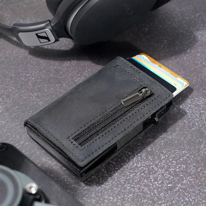 BowLift | Men's Wallet With Automatic Card Pocket