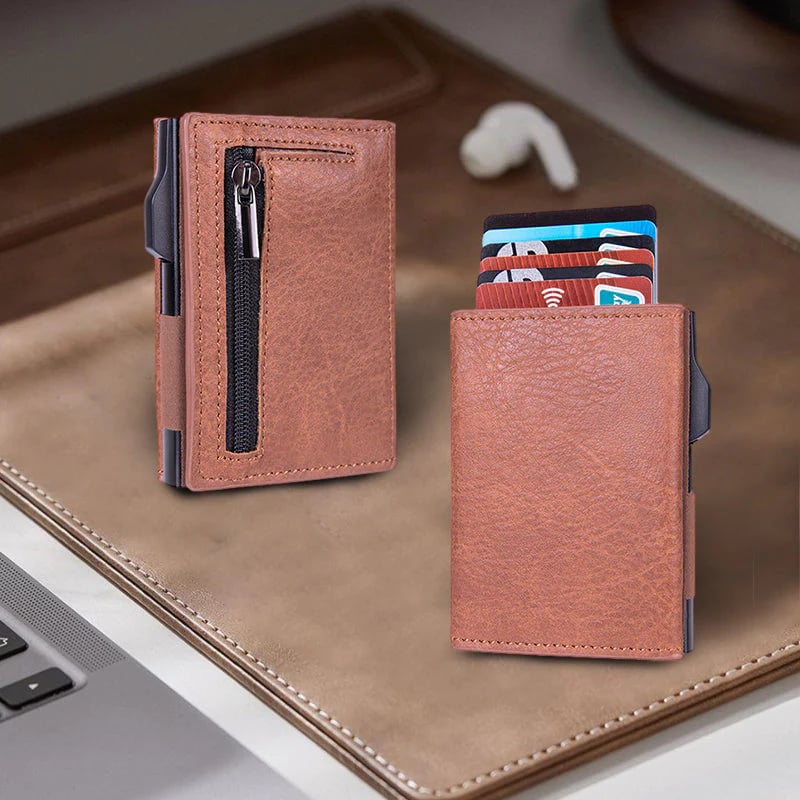 BowLift | Men's Wallet With Automatic Card Pocket