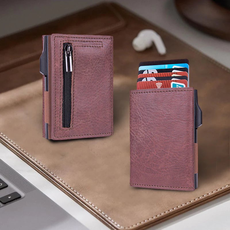 BowLift | Men's Wallet With Automatic Card Pocket