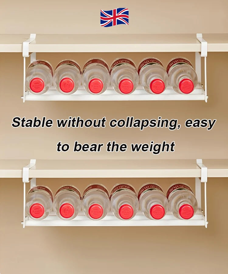 BowLift | Multifunctional shoe rack with clips in stainless steel for more space in the shoe closet