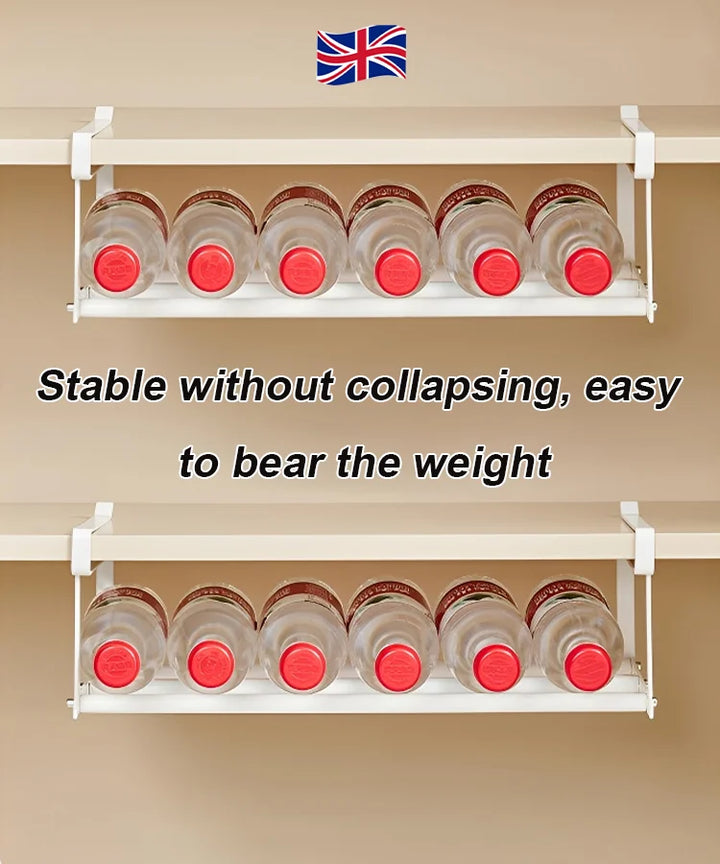 BowLift | Multifunctional shoe rack with clips in stainless steel for more space in the shoe closet