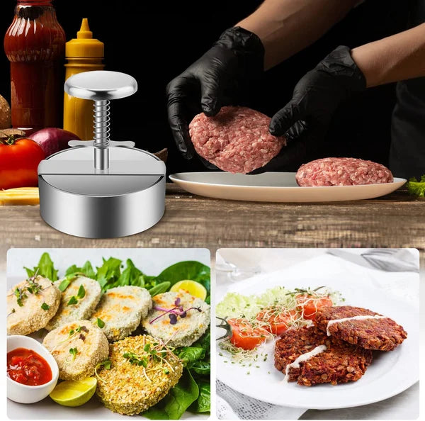 BowLift | Manual Meat Press for Hamburger Patties
