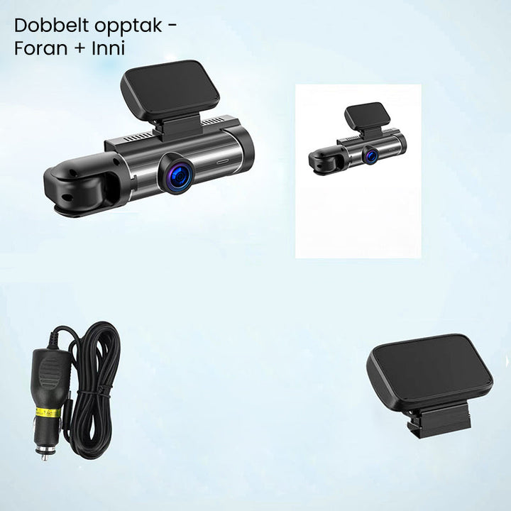 BowLift | Car camera with 170° wide angle and 1080p dual lens