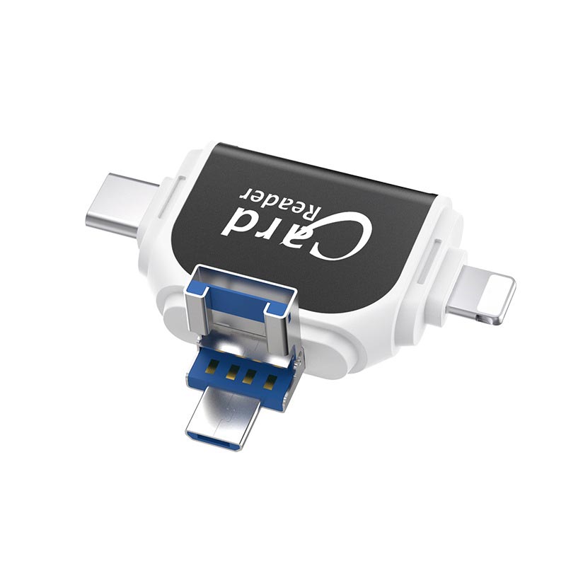 BowLift | 4-in-1 multifunctional card reader with multiple ports