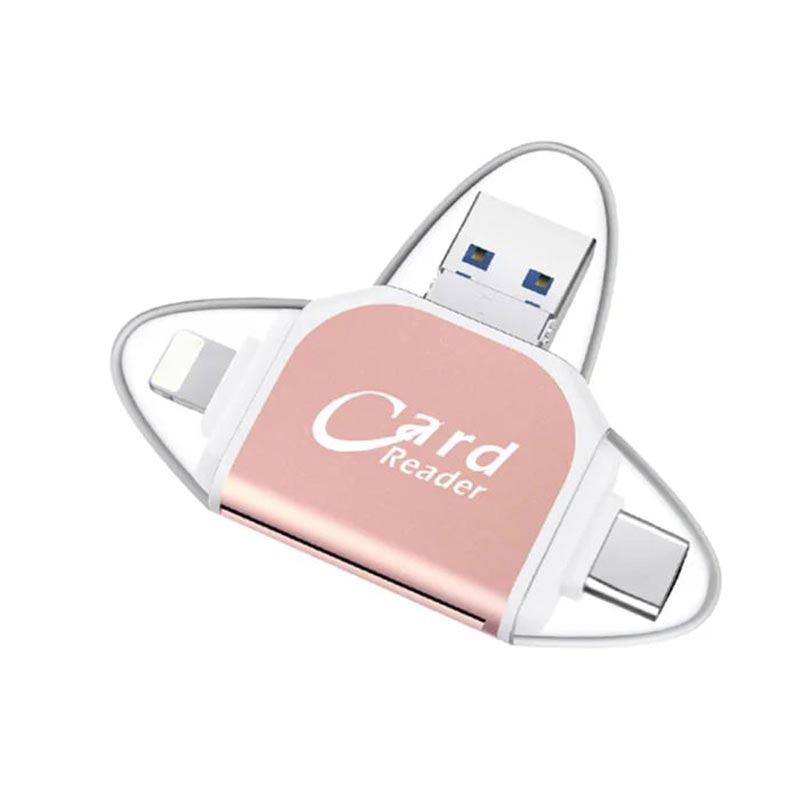 BowLift | 4-in-1 multifunctional card reader with multiple ports