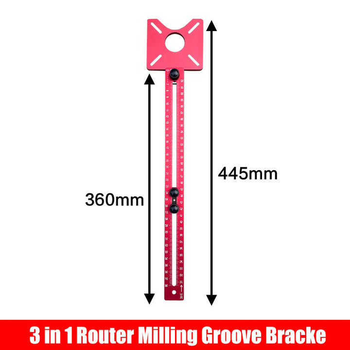 BowLift | 3 in 1 Router Milling Groove Bracke