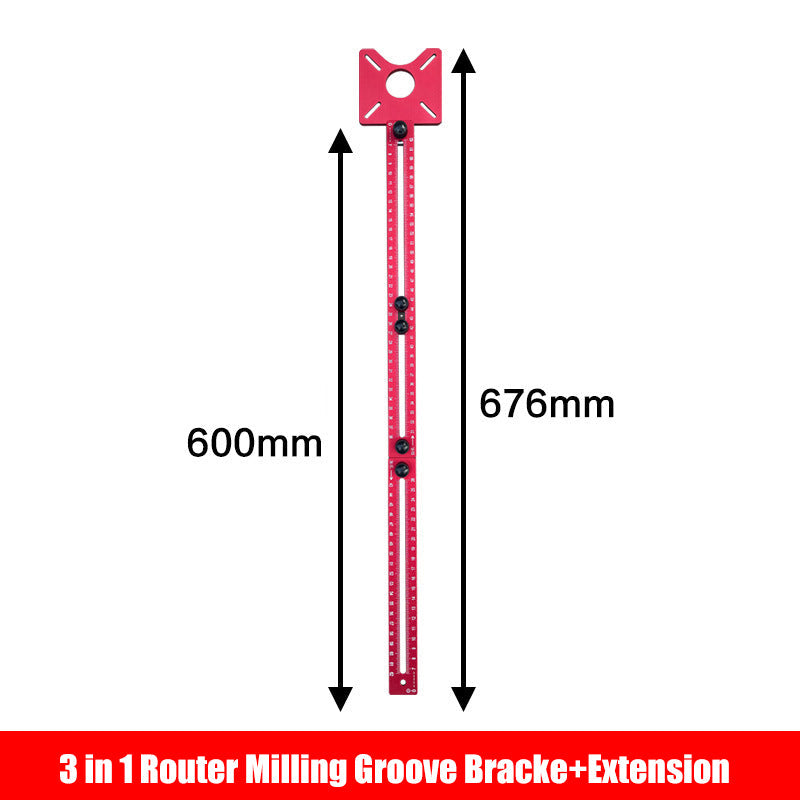 BowLift | 3 in 1 Router Milling Groove Bracke