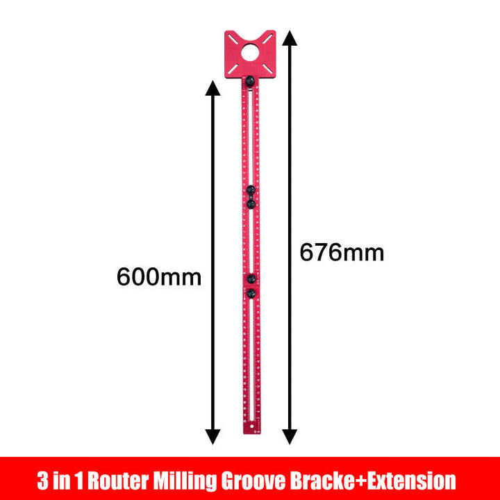 BowLift | 3 in 1 Router Milling Groove Bracke