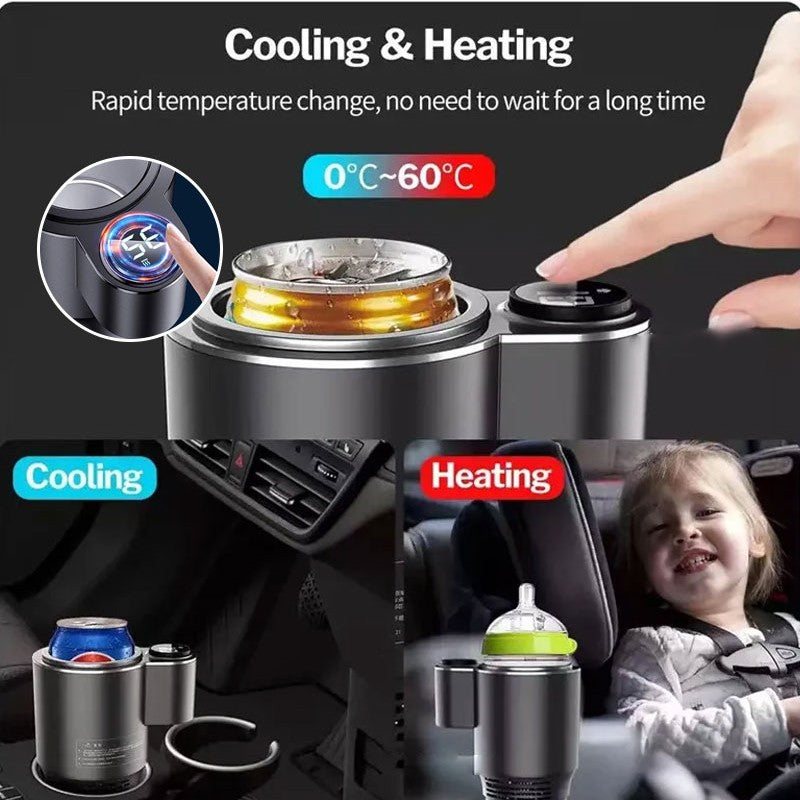 2-in-1 Smart Car Cup Cooler and Warmer | Bowlift