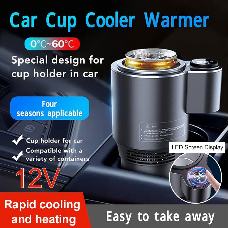2-in-1 Smart Car Cup Cooler and Warmer | Bowlift