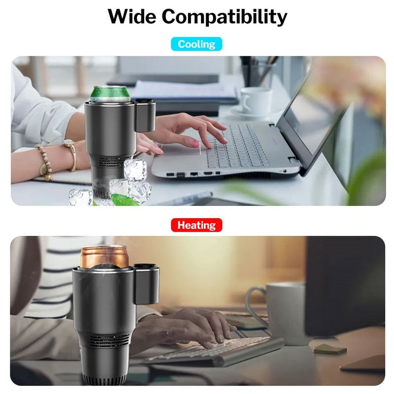 2-in-1 Smart Car Cup Cooler and Warmer | Bowlift