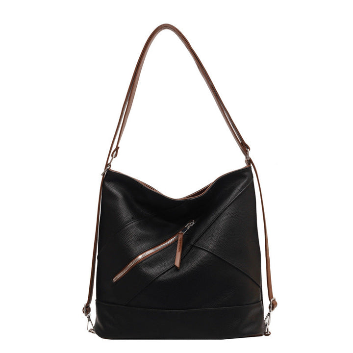 BowLift | Large Capacity PU Leather Bucket Bag