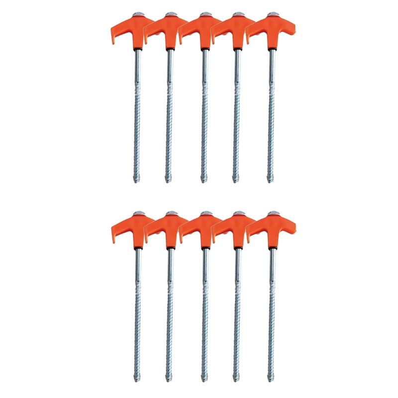 BowLift | Tent pegs that can be screwed into the ground