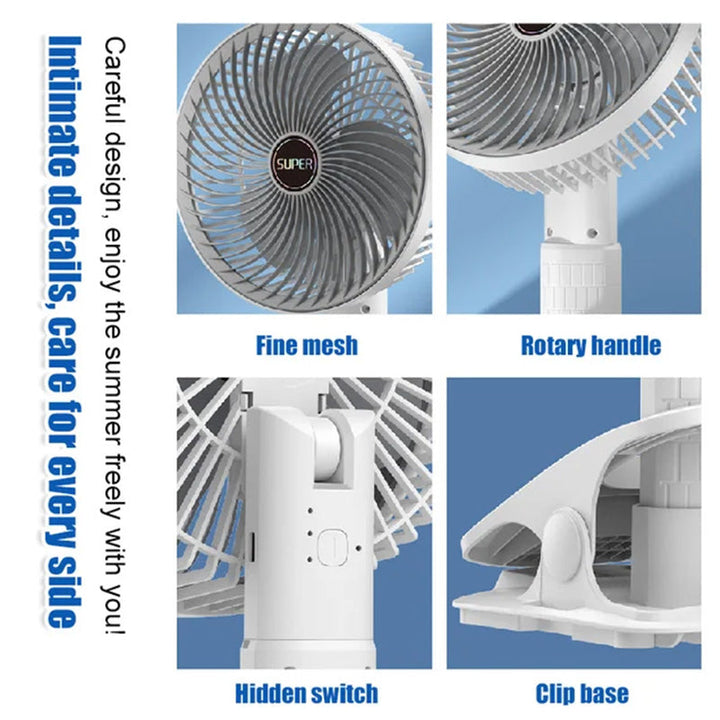 Multi-Functional Portable Mini Fan | Bowlift