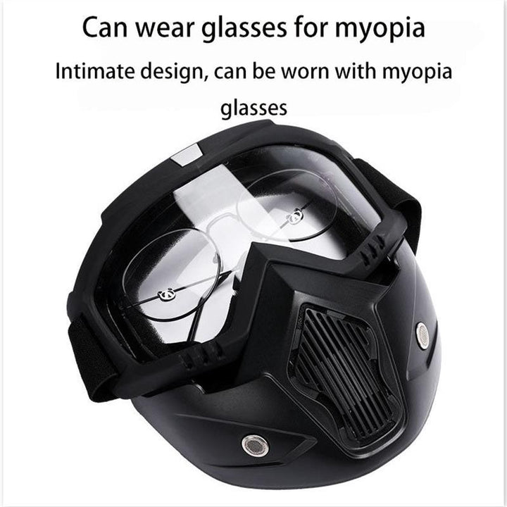 BowLift | Special mask for welding and cutting (glare protection, UV radiation protection, anti-dust)