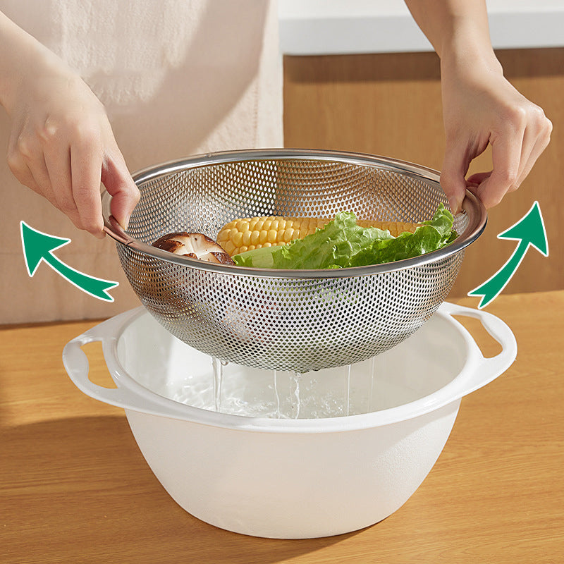 BowLift | Multipurpose Double Layer Drainage Basket