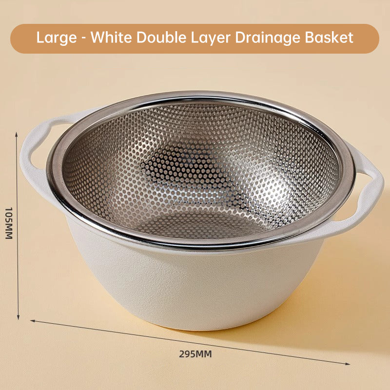 BowLift | Multipurpose Double Layer Drainage Basket