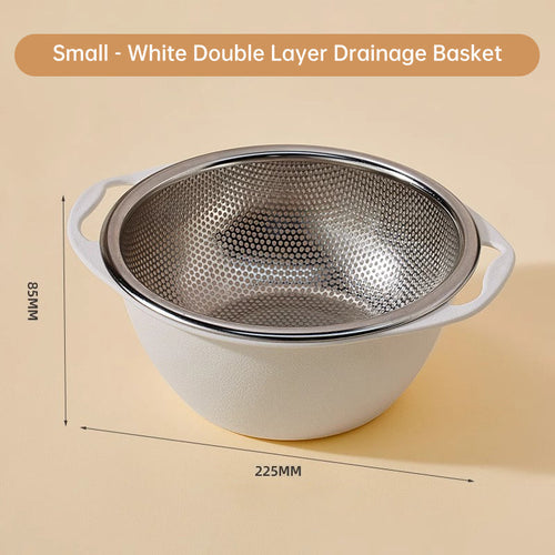 BowLift | Multipurpose Double Layer Drainage Basket
