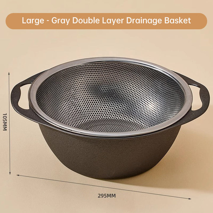 BowLift | Multipurpose Double Layer Drainage Basket
