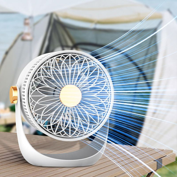 Hurricane Cannon High-Speed Circulating Wall-Mounted Desk Fan | Bowlift