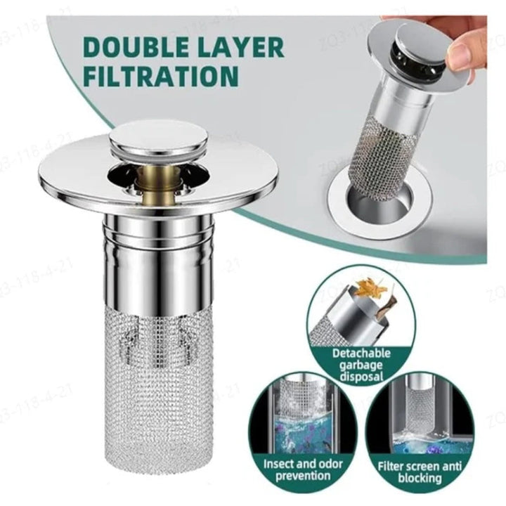 BowLift | Floor drain filter in stainless steel