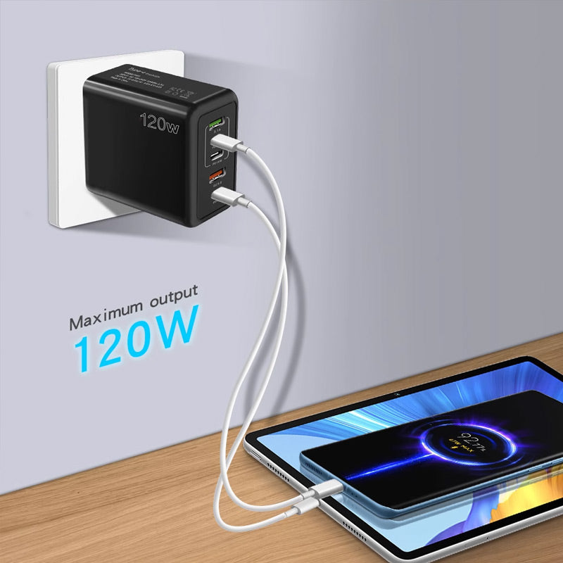 BowLift | 120W Fast Charger with 5 Ports⚡