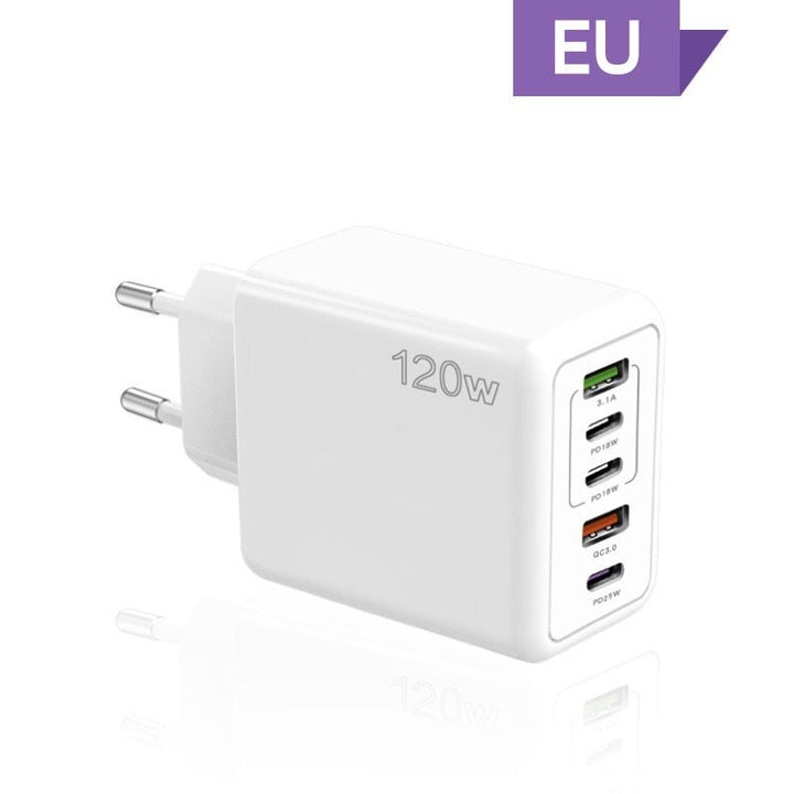BowLift | 120W Fast Charger with 5 Ports⚡