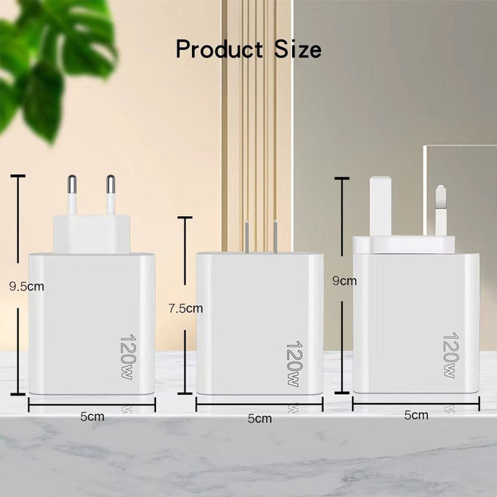 BowLift | 120W Fast Charger with 5 Ports⚡