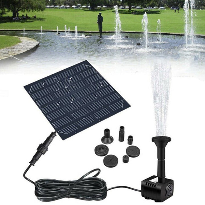 BowLift | Outdoor Solar Fountain Water Pump Set for Garden