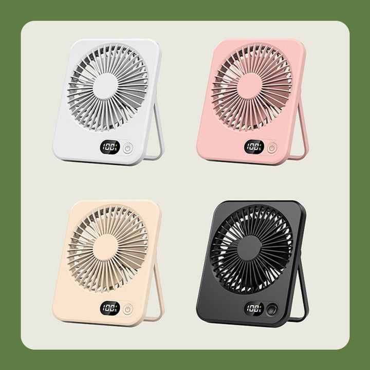 Rechargeable Compact Desktop Fan | Bowlift