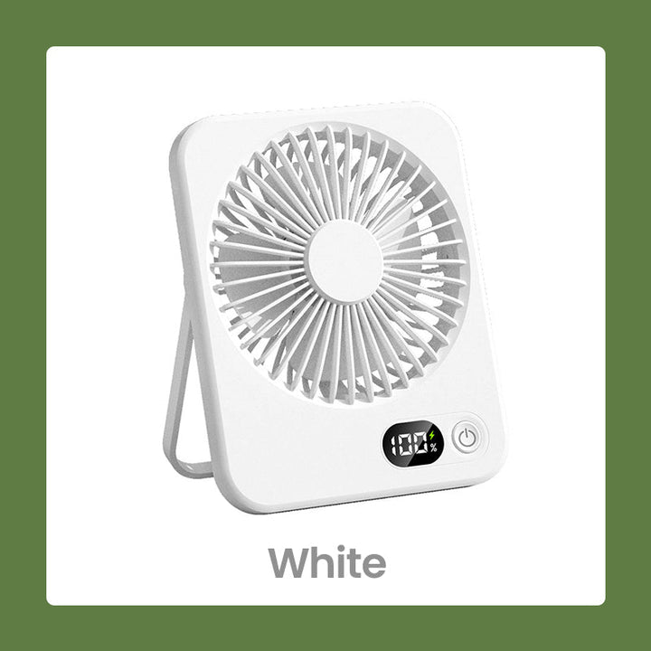 Rechargeable Compact Desktop Fan | Bowlift