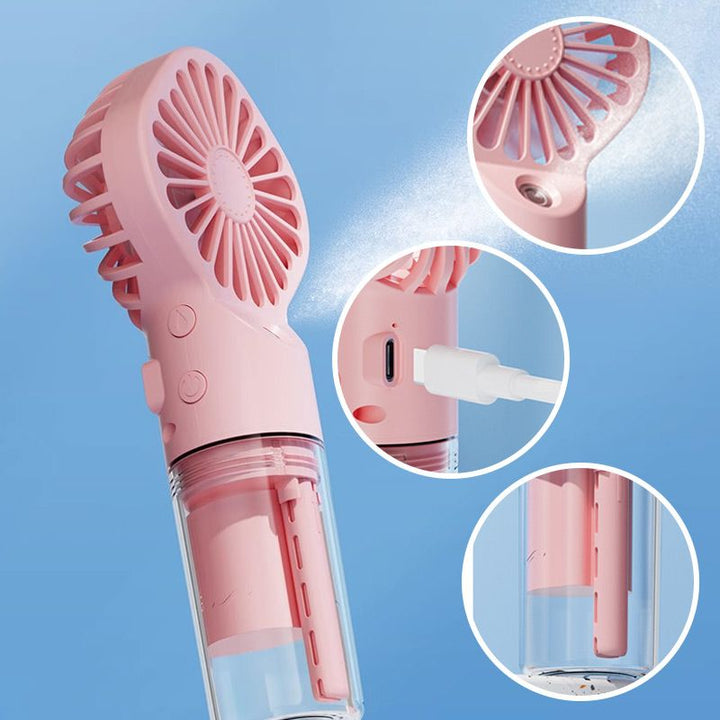 Portable Handheld Humidifier Fan | Bowlift