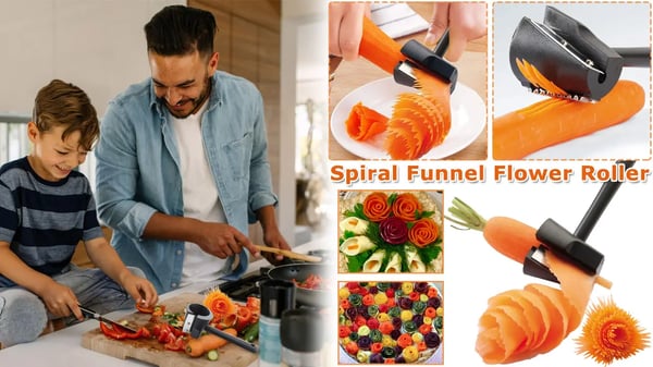 BowLift | Fruit and vegetable peeler Creative kitchen device