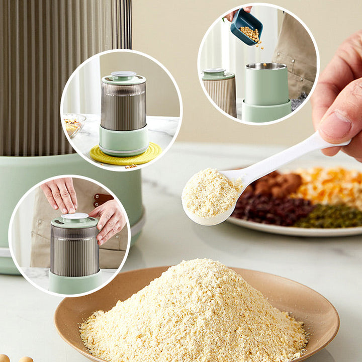 Double-Layer Grain Mill | Multifunctional Electric Mill Bowlift