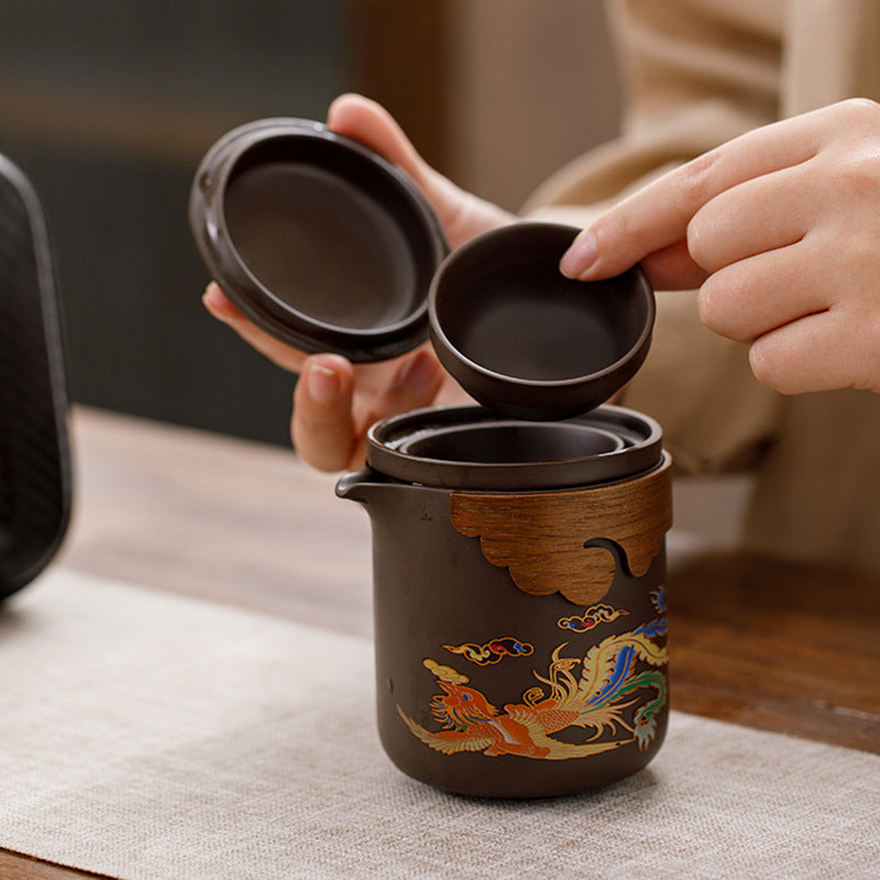 BowLift | Unique tea set with thermoreactive colors and fine details