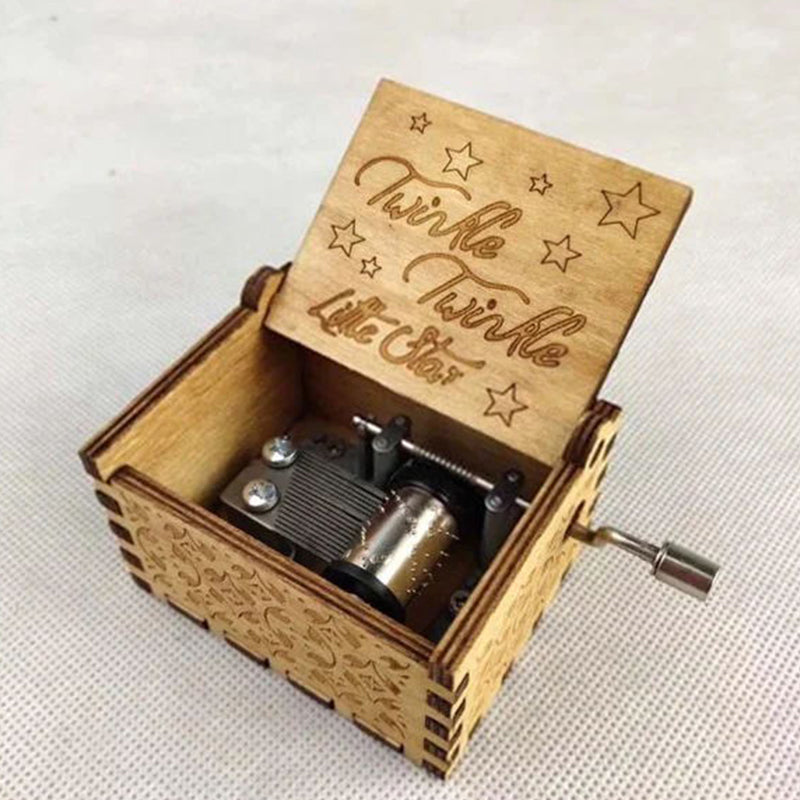 BowLift | Vintage mechanical music box with hand crank