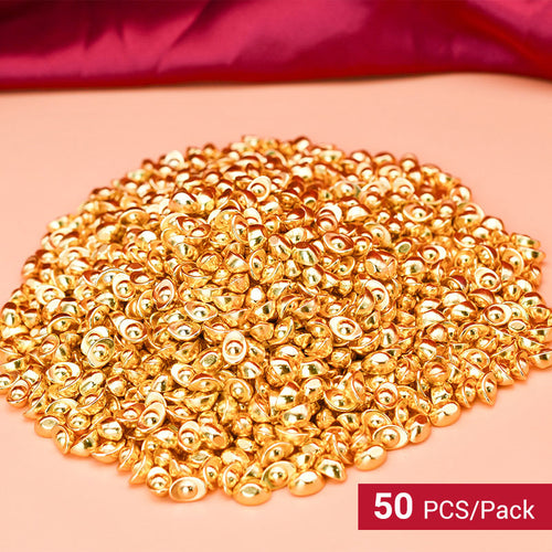 BowLift | Small gold nugget-shaped ornaments