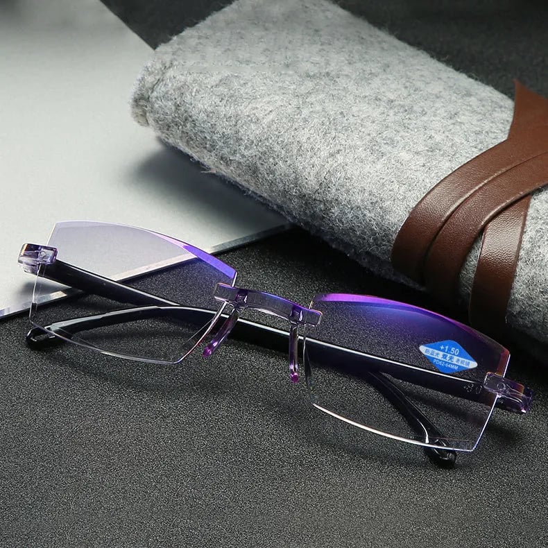 BowLift | High Hardness Anti-Blue Progressive Distance and Near Range Dual-Use Reading Glasses