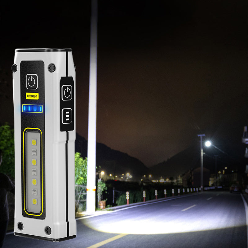 Portable multifunction flashlight | Bowlift