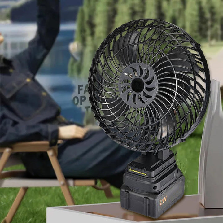 8inch Battery Operated Outdoor Camping Fan | Bowlift