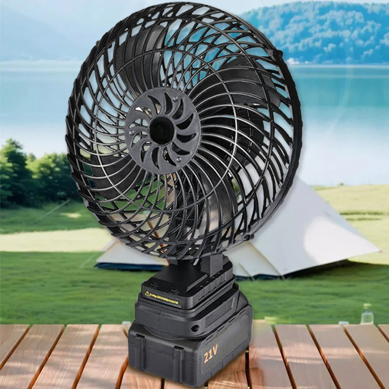 8inch Battery Operated Outdoor Camping Fan | Bowlift