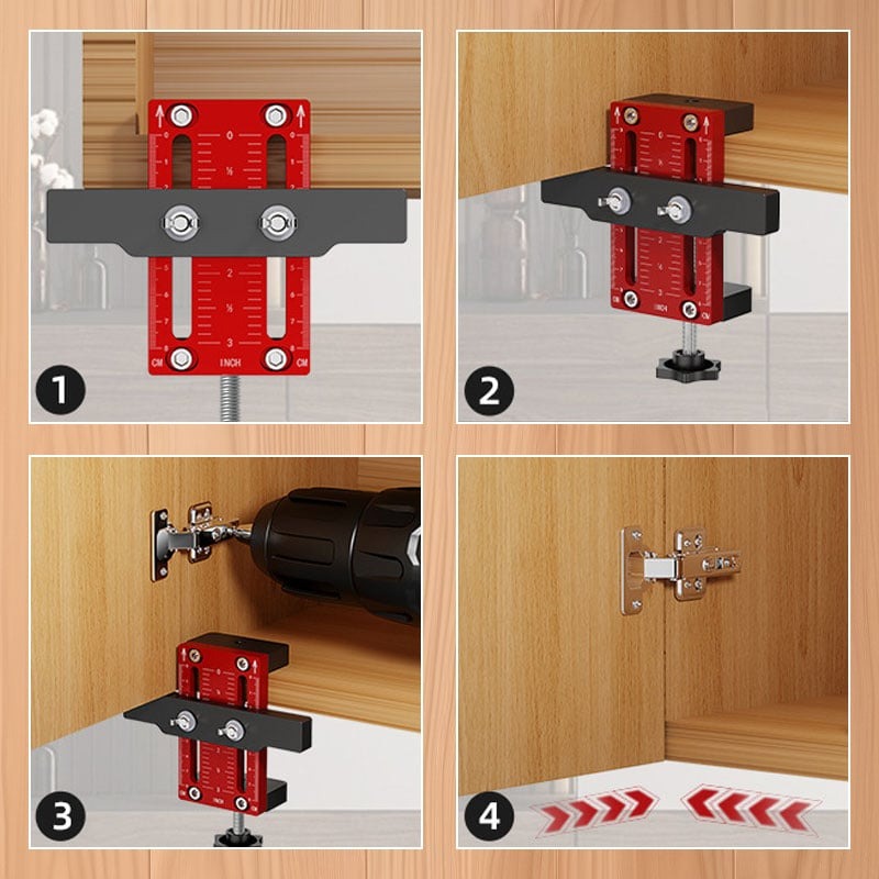 BowLift | Tool for positioning cabinet doors