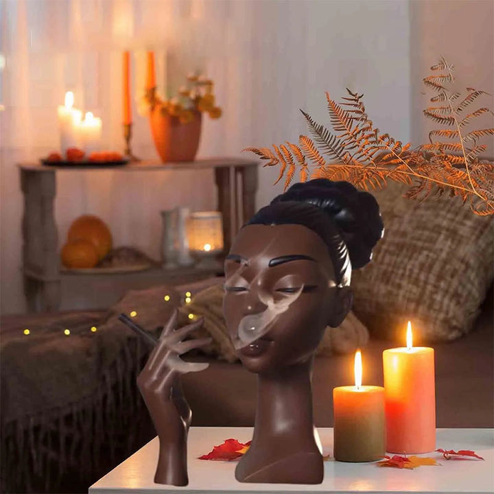 BowLift | Unique Head-Shaped Incense Burner