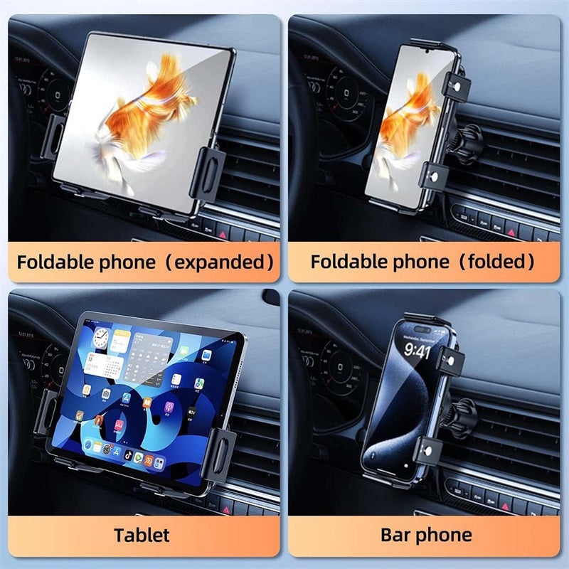 BowLift | Wireless car charger with two coils for phone mounting