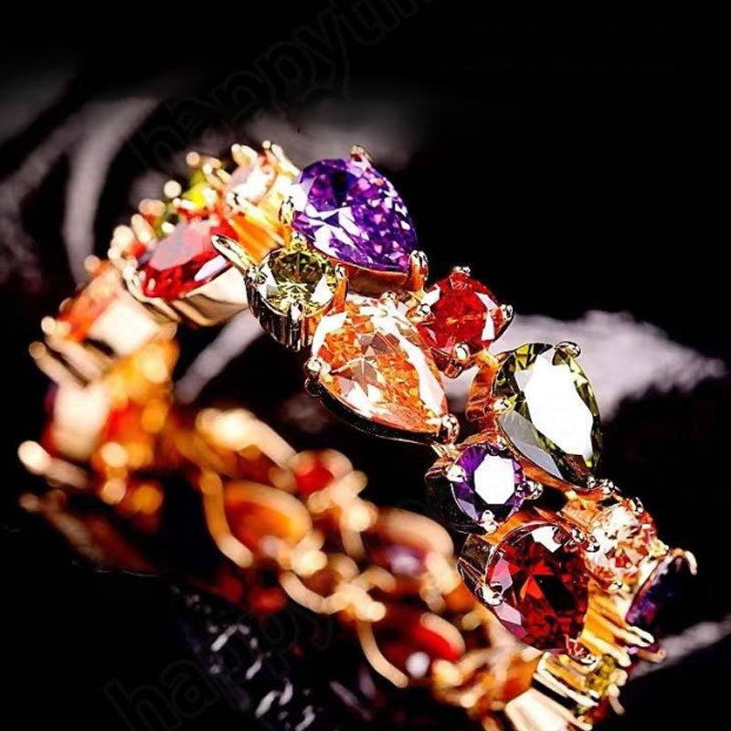 BowLift | Earrings, bracelets, necklaces or rings with colored zircon for women