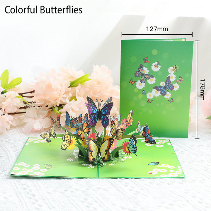 BowLift | Creative 3D paper cut-out card with popup greeting card