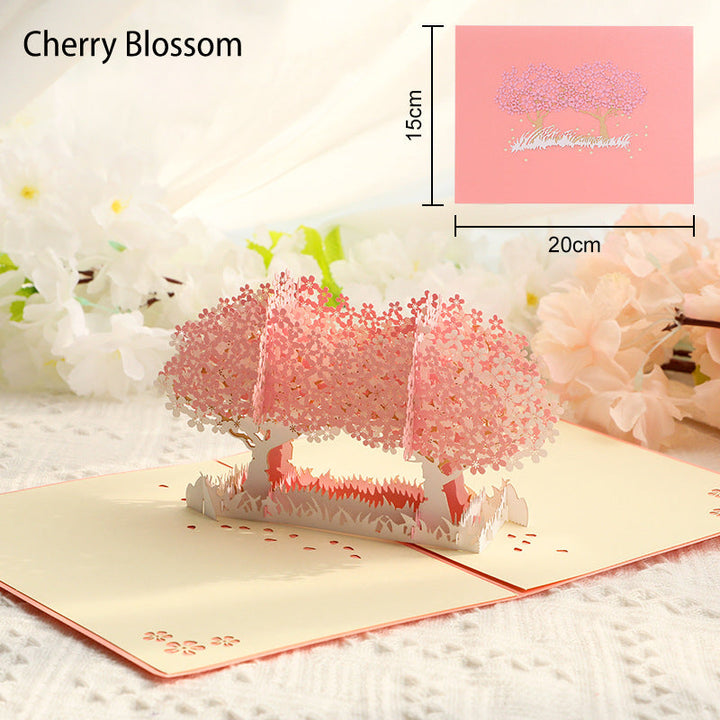BowLift | Creative 3D paper cut-out card with popup greeting card