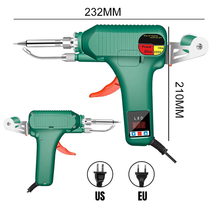 BowLift | Digital Display Soldering Iron Set - Auto Feed Tin Wire