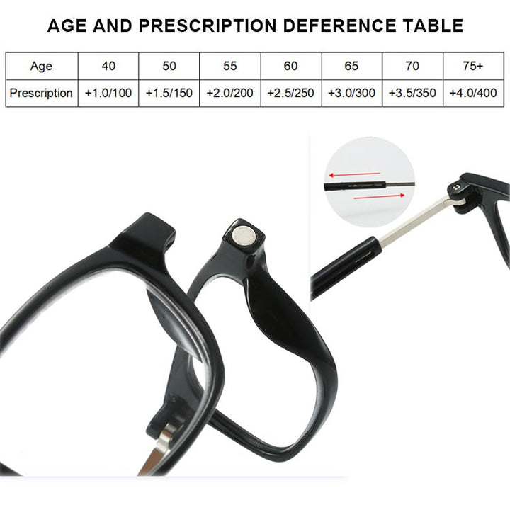 BowLift | Magnetic Neck Hanging Anti-Loss Anti- Reading Glasses