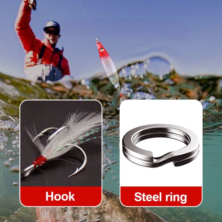 BowLift | Realistic 3D floating fishing lure set with 3 hooks